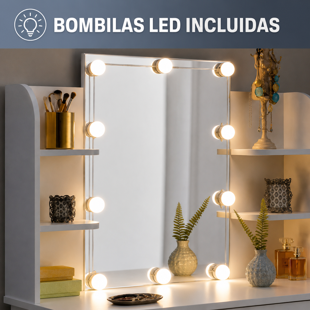 TOCADOR PIGALLE BLANCO