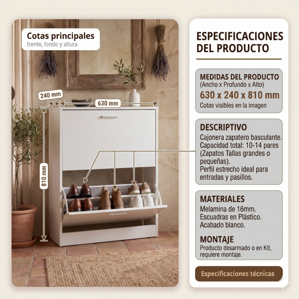 ZAPATERO 2 TRAMPONES NOLA BLANCO