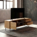 MESA TV SFORZA ROBLE NATURAL