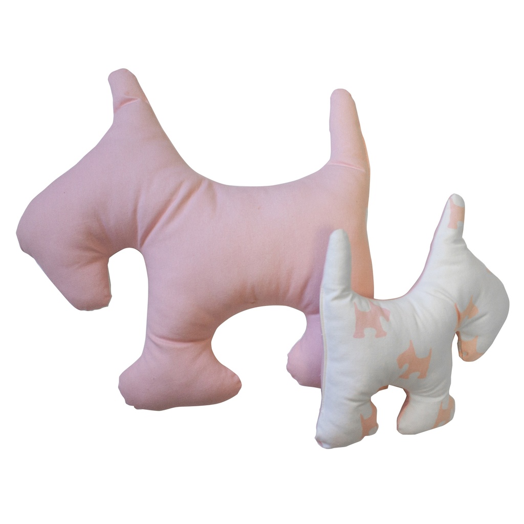 SET  2 COJINES FORMA PUPPY