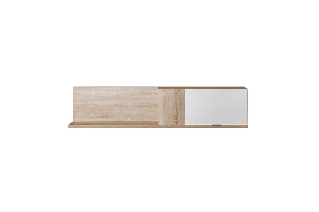 MODULO COLGAR COLECCIÓN ALMA ALTO ROBLE ASERRADO/ BLANCO