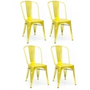 PACK 4 SILLAS LINX LUXE DORADAS