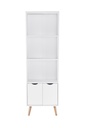 ESTANTERIA FIANO BLANCA 2 PUERTAS