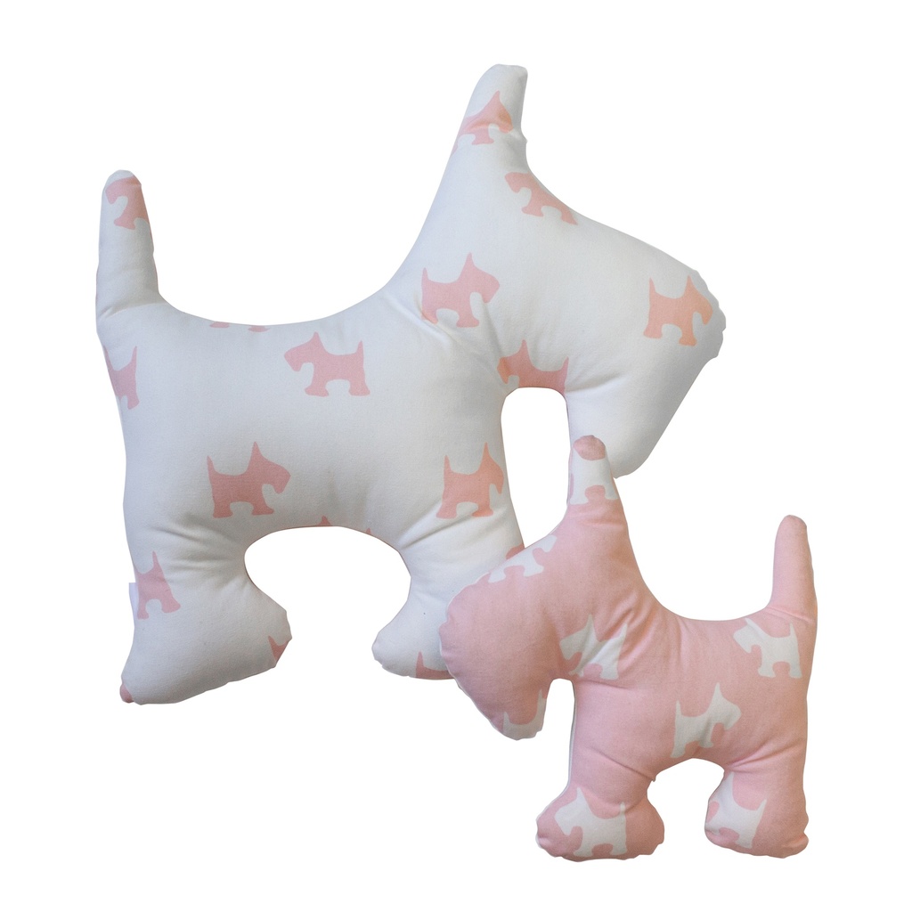 [CU003-DOG] SET  2 COJINES FORMA PUPPY