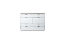 APARADOR GAIA ALTO 2 PUERTAS 2 CAJONES COLOR BLANCO