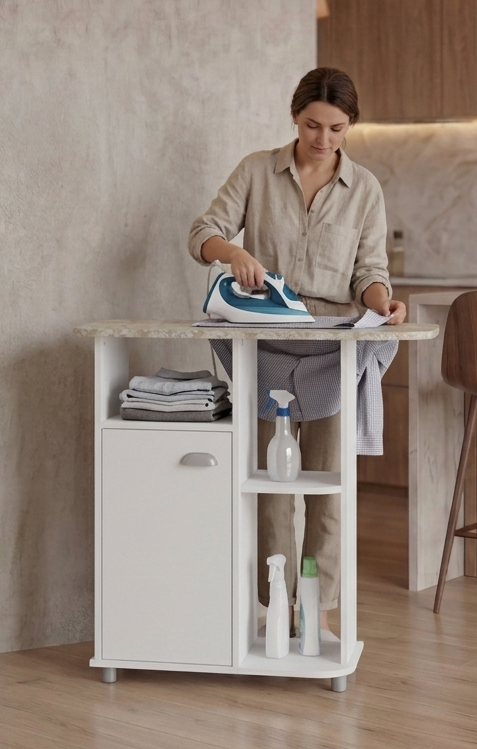 [K121-BT] MUEBLE PLANCHADOR BLANCO ASFELD2