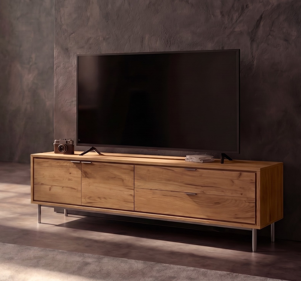 MESA TV SFORZA ROBLE NATURAL 180