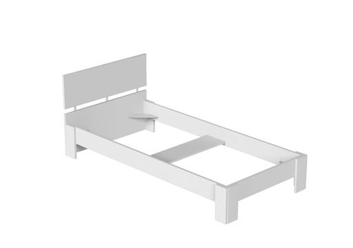 [J155-B] CAMA JUVENIL CON CABEZAL BLANCO 1030x2092x800mm